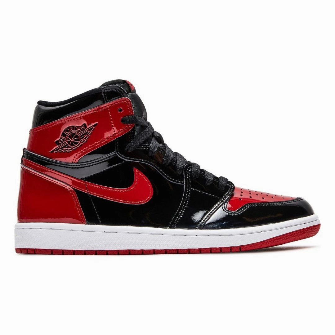 Ankle Support Nike Air Jordan 1 Retro High OG Patent Bred 555088 063