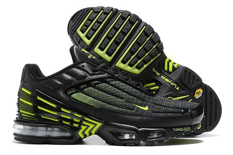 10k - specific shoes Air Max Plus 3 Spirograph Black Wolf Grey Volt FB8026 001