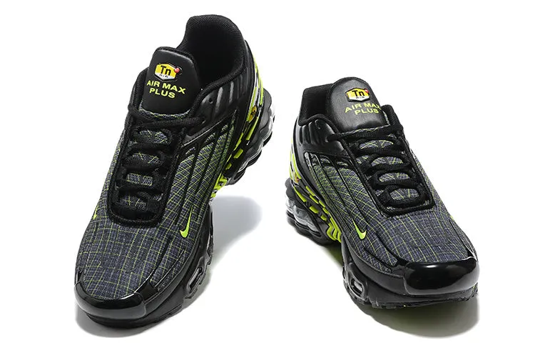 cool - down Uphill propulsion Air Max Plus 3 Spirograph Black Wolf Grey Volt FB8026 001