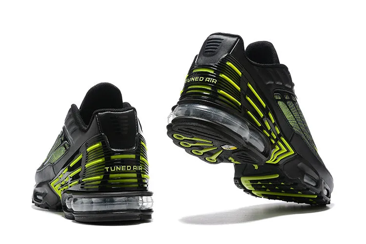 Cool-down outdoor - track running shoes Air Max Plus 3 Spirograph Black Wolf Grey Volt FB8026 001