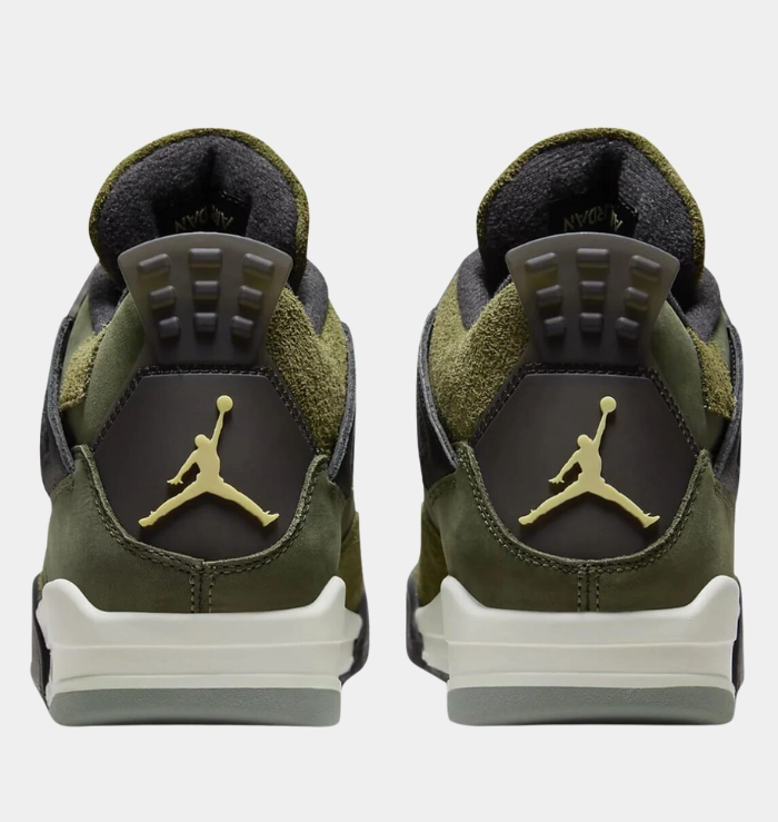Shock Absorbing Foam Sneaker Cleaner Nike Air Jordan 4 Retro SE Craft Olive