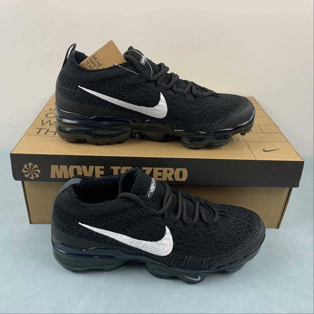 Air VaporMax 2023 FK Black Sail Anthracite DV6840-002 workout shoes