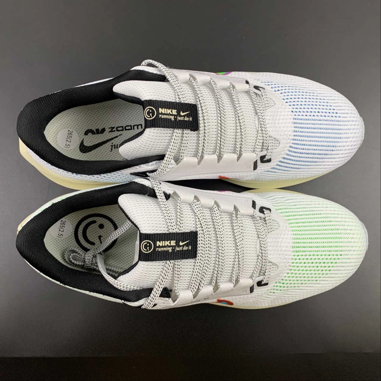 Air Zoom Pegasus 40 White Passionate Red Shy Blue FJ1051- Controlled Motion