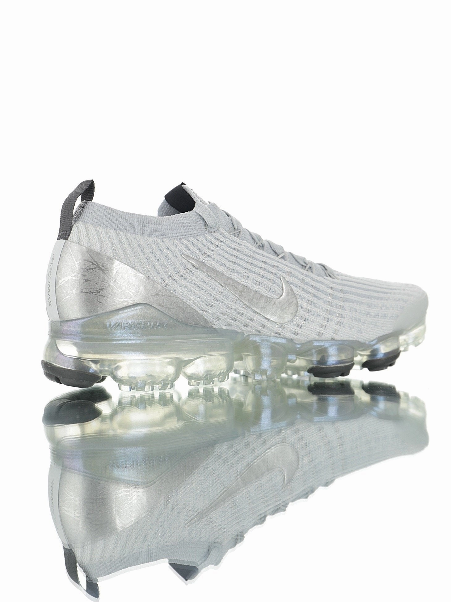 Shock absorption Secure fit Air VaporMax Flyknit 3.0 Reflect Silver