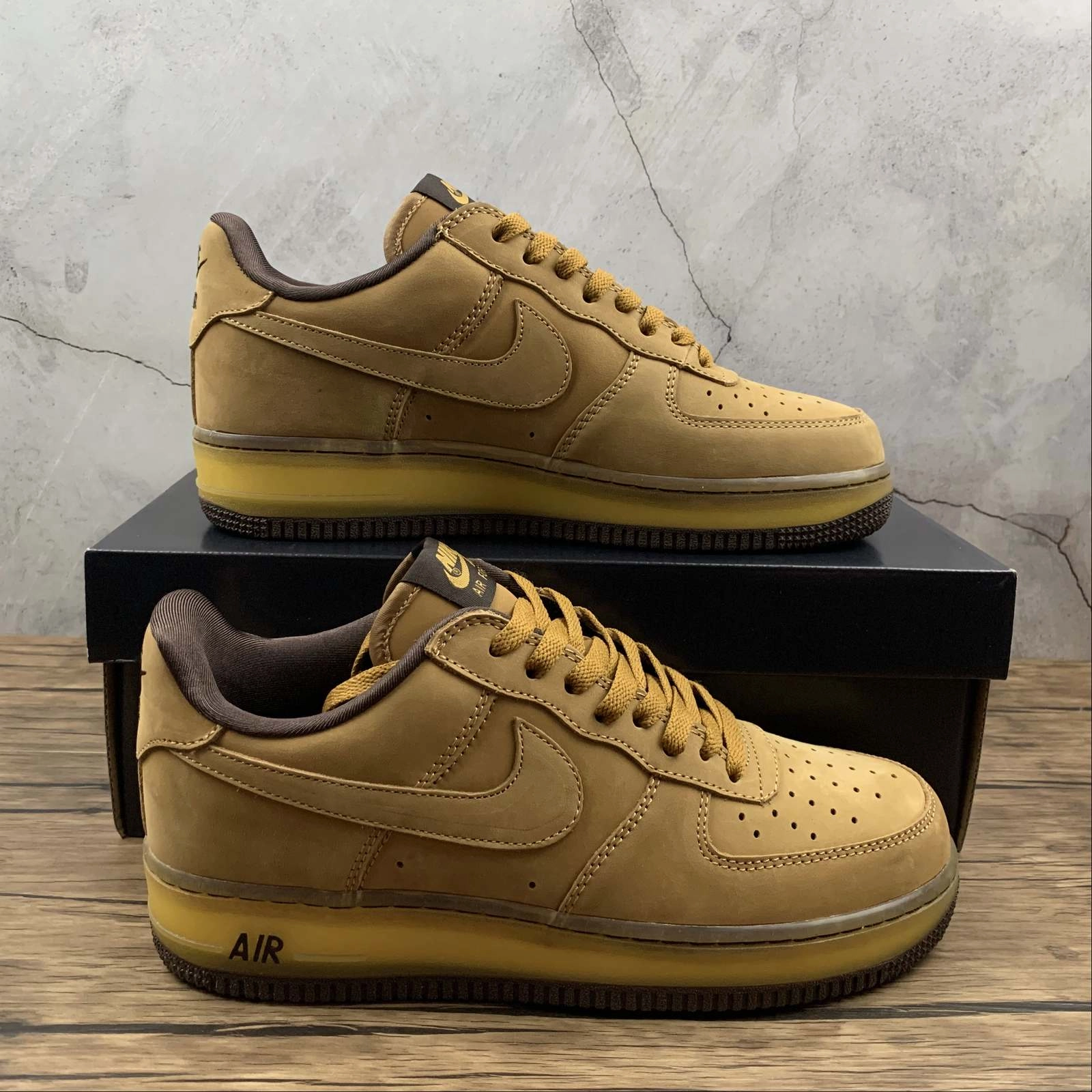 Cozy Interior Air Force 1 CO.JP Wheat Wheat-Dark Mocha DC7504-700