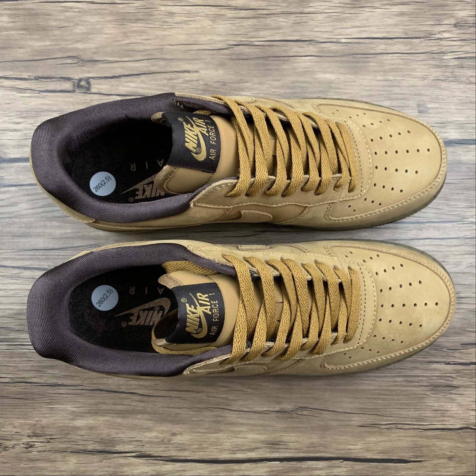 Quick Entry Practical Wear Air Force 1 CO.JP Wheat Wheat-Dark Mocha DC7504-700