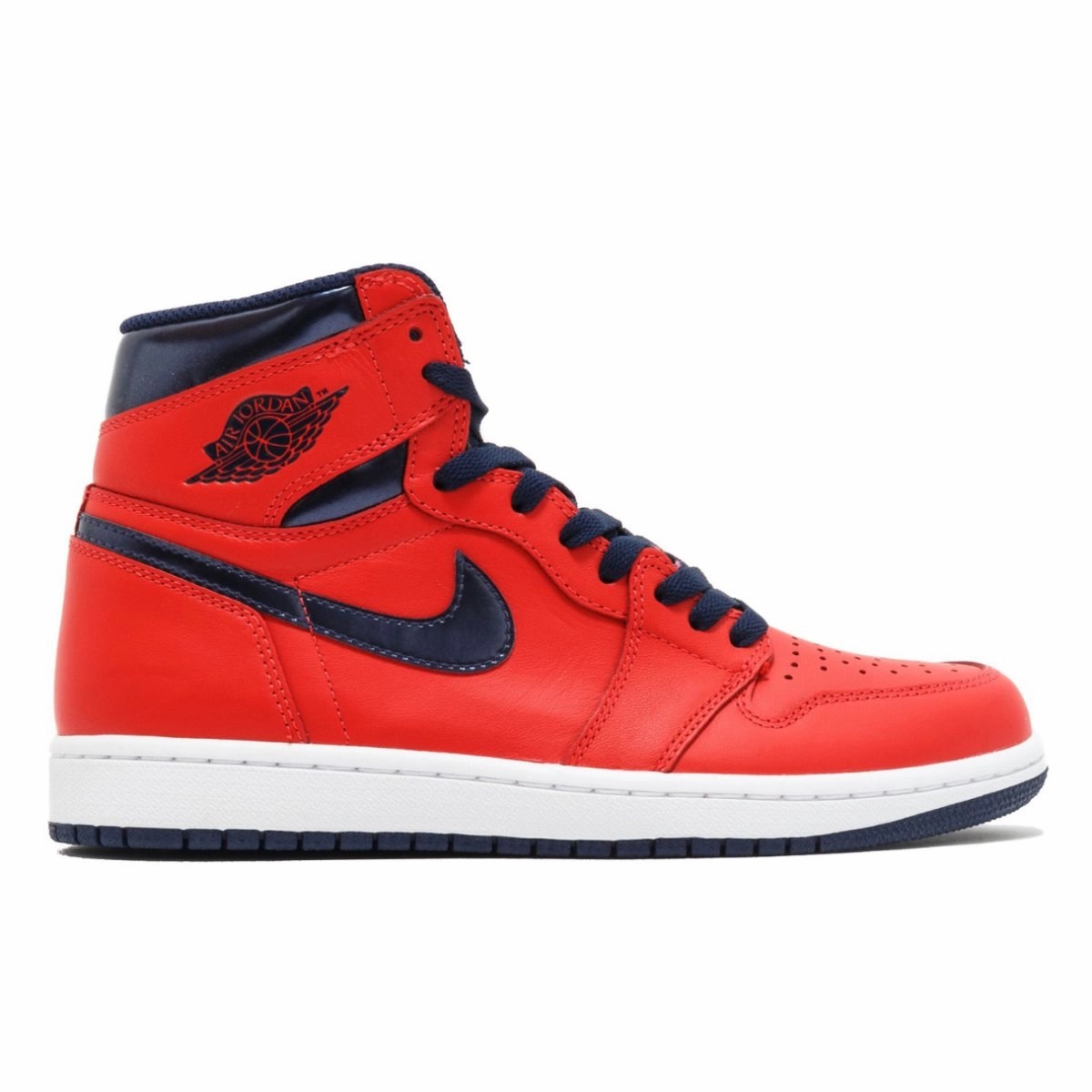 Drop Hike Cushion Touch Nike Air Jordan 1 Retro High David Letterman 555088 606