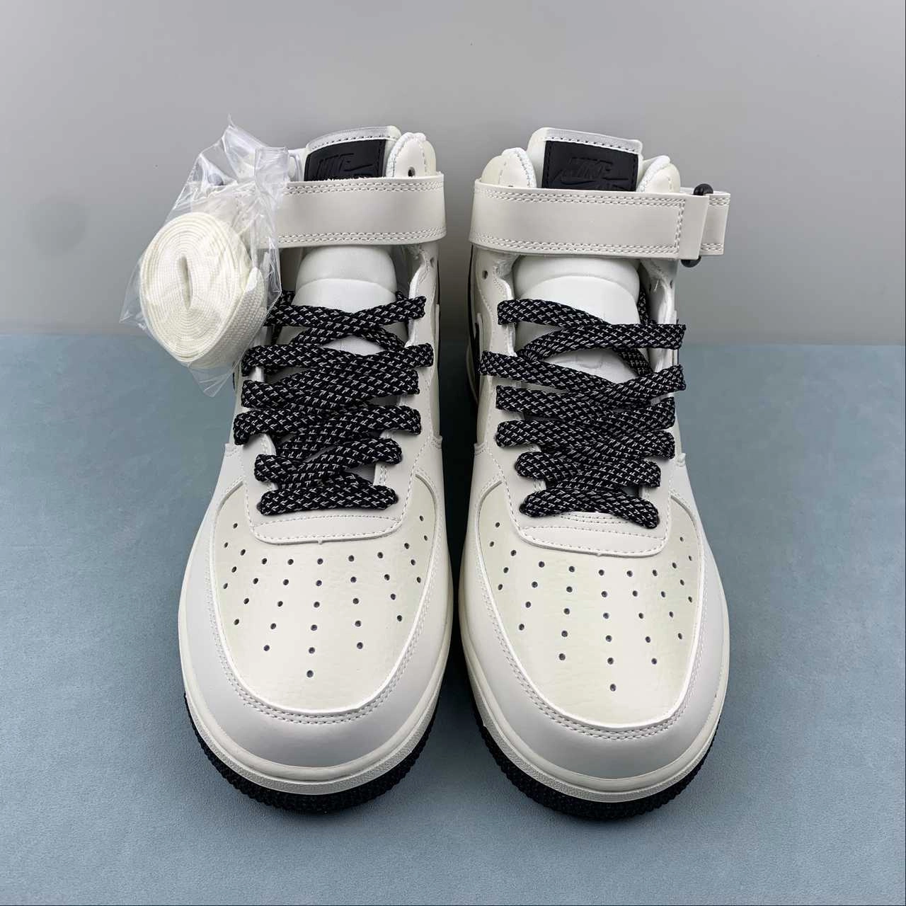 Soft Materials Air Force 1 07 Mid Off White Black SH0235-511