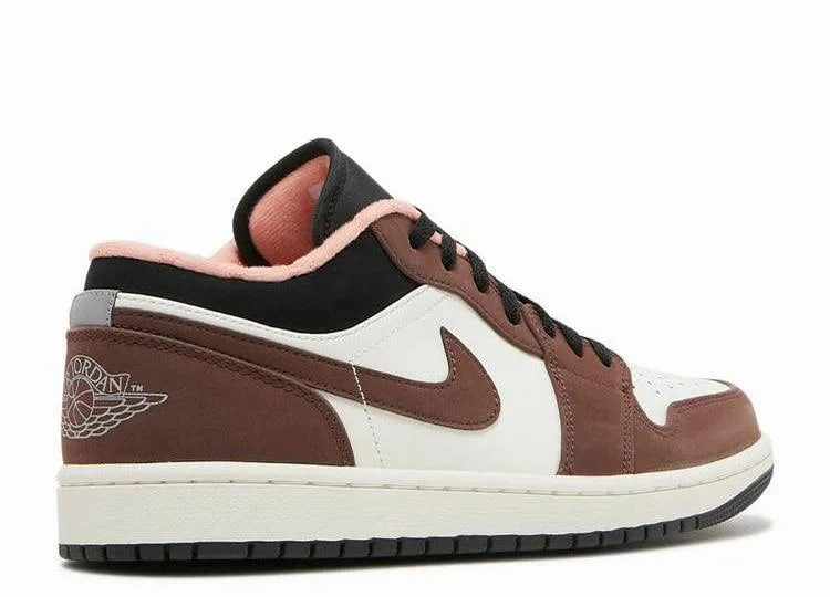 Air Jordan 1 Low Mocha Leisure Fit Round Toe