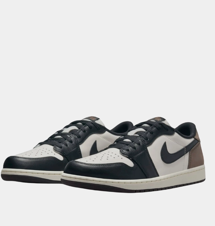 Air Jordan 1 Retro Low OG Mocha Rubberized Finish Breath Points