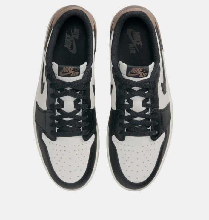 Air Jordan 1 Retro Low OG Mocha Stretch Laces High Speed