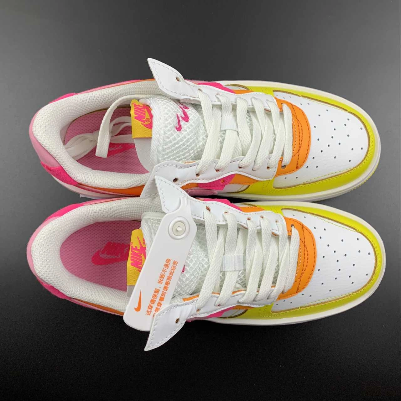 Air Force 1 FONTANKA Solar Flare Medium Soft Pink DX2675-100 Casual Style