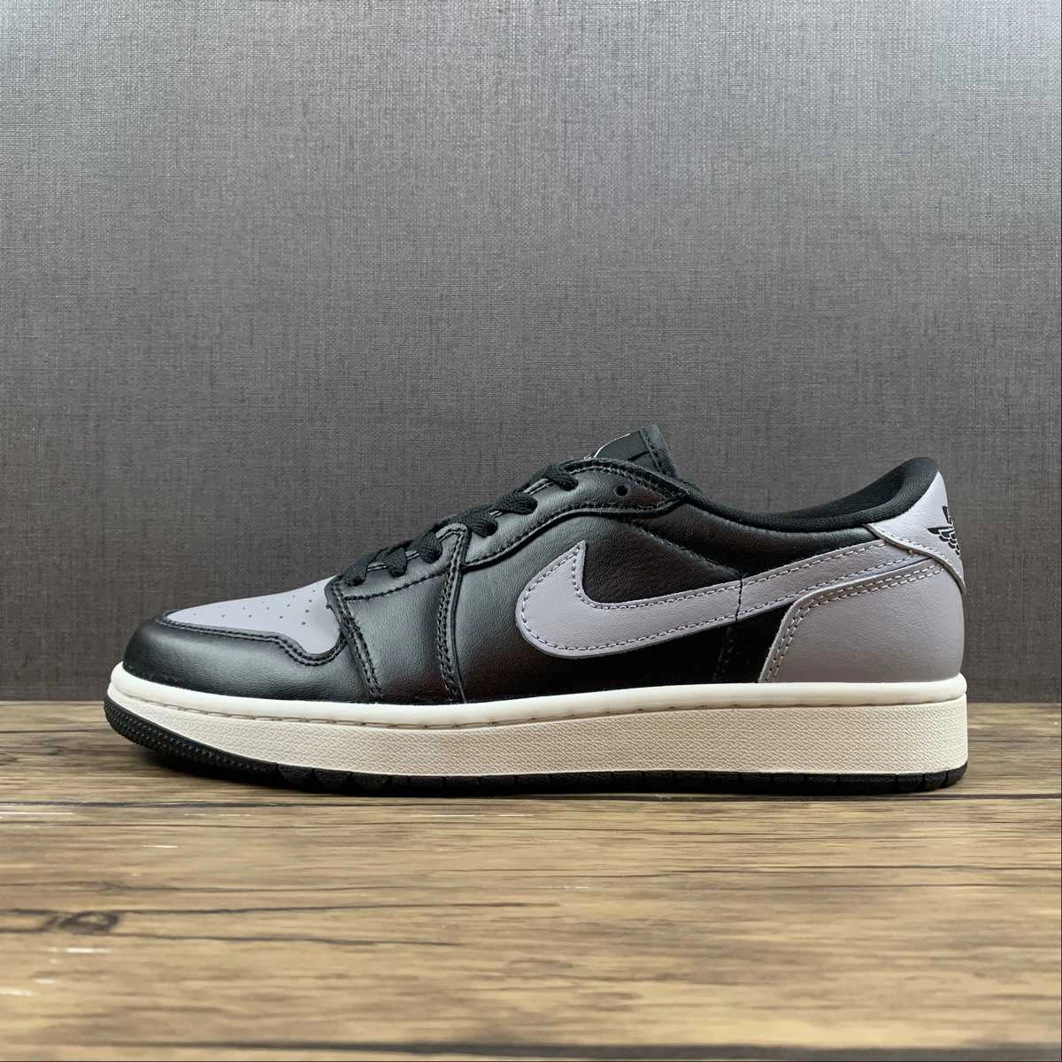 Rolling Transition Air Jordan 1 Low OG White Atmosphere Grey-Black DD9315-001