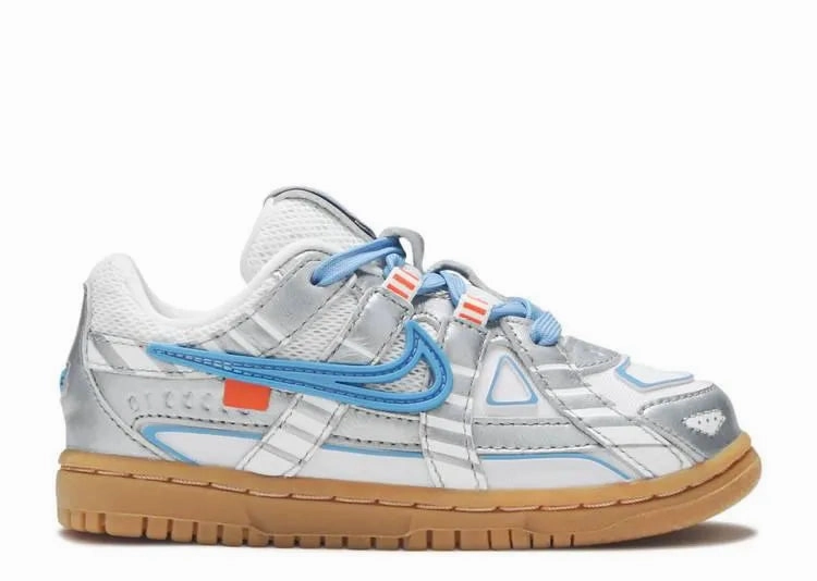Nike Dunk Low Rubber Off White Blue (TD) High Energy Return