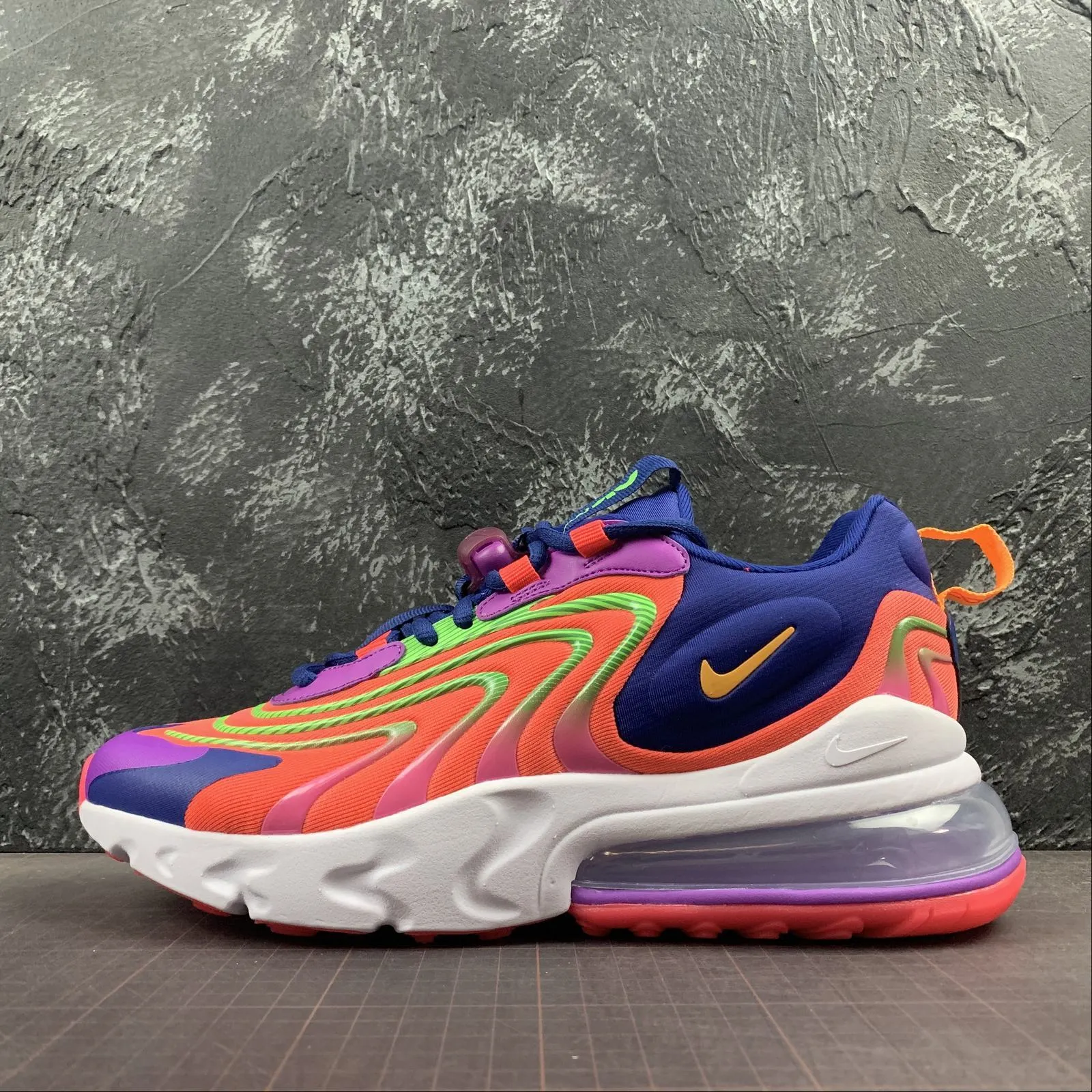 Air Max 270 React ENG Laser crimson Laser Orange CD0113-600 casual sneakers Insoles