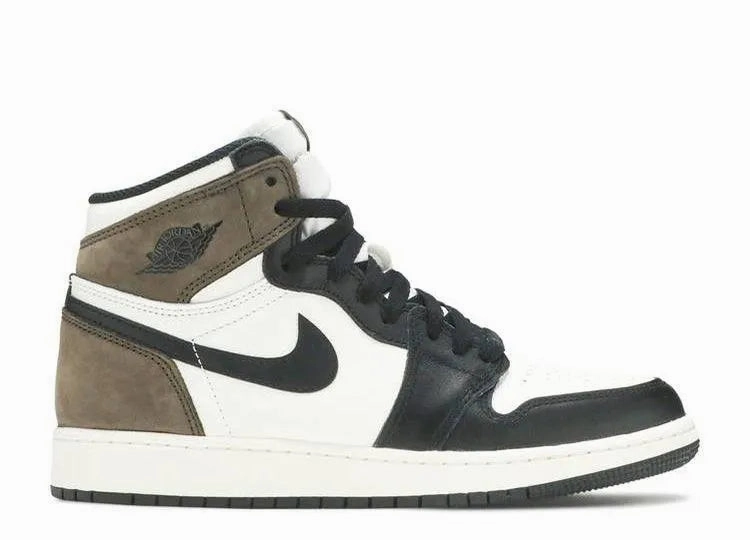 Durable Outsole Rubber Stretchable Material Air Jordan 1 High Mocha (GS)
