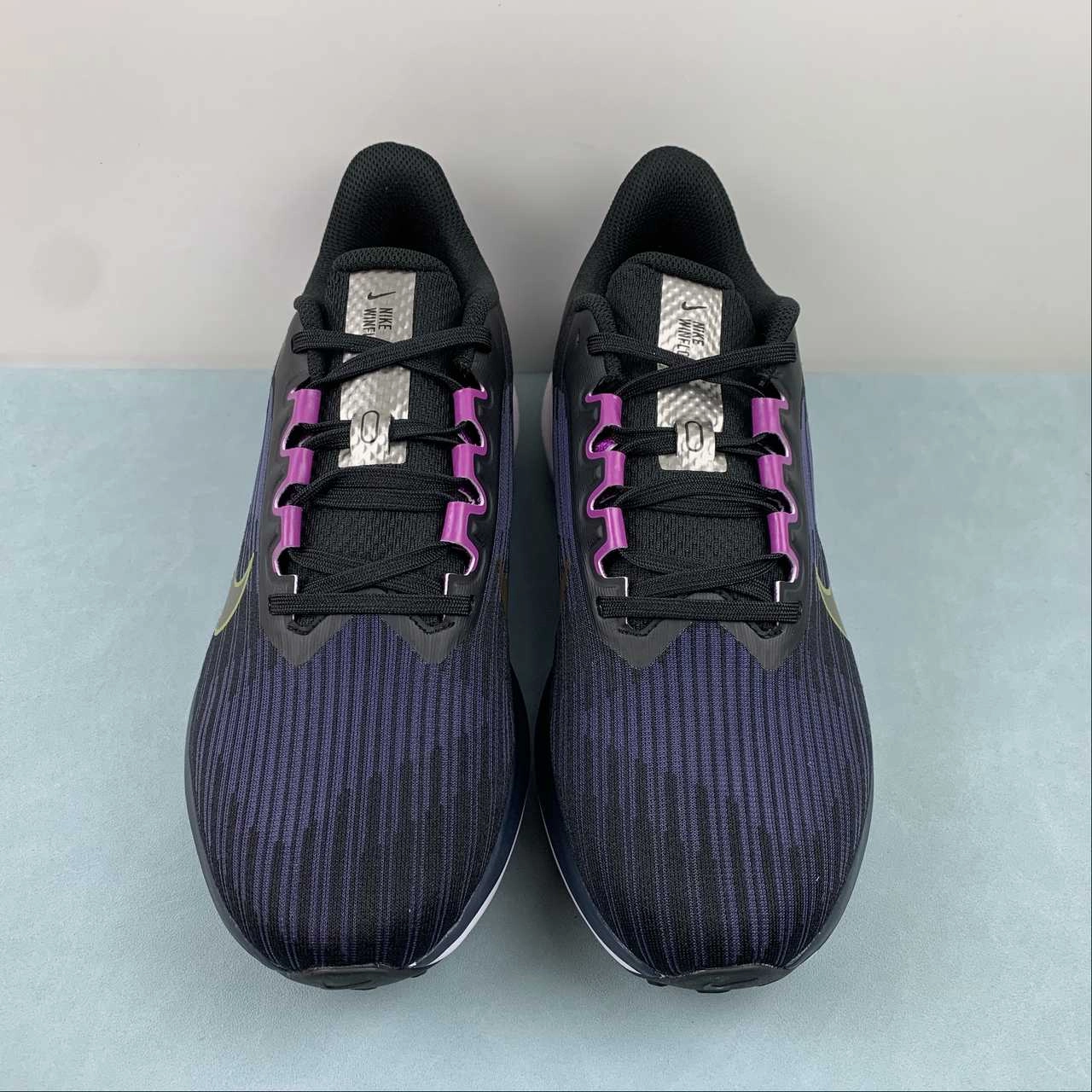 Padded Air Winflo 9 Black Gold Suede Blackened Blue DD6203-007