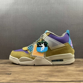 Air Jordan 4 Retro SP 30th Anniversary Union Desert Moss DJ5718-300 Adjustable Design