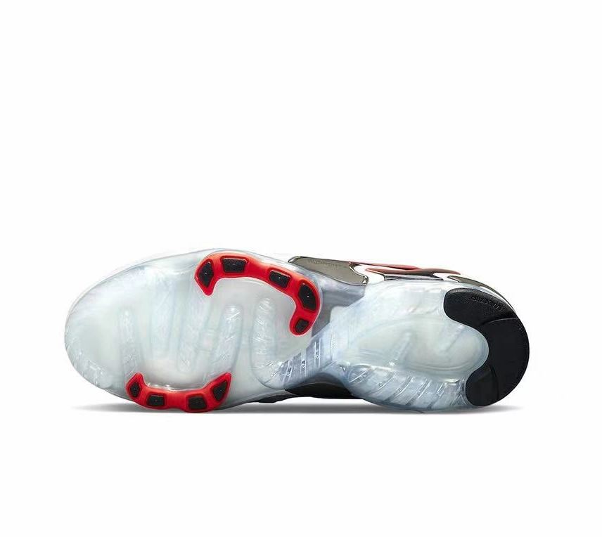 Air VaporMax EVO Infrared Gray Black White Red CZ1924-100 Foot Arch Support Foot Soft