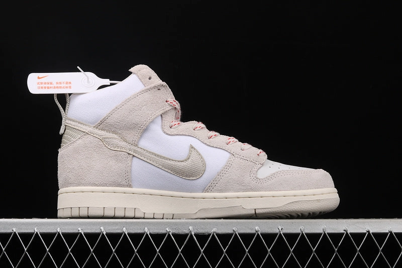 Dunk High Pro Strawberry Cough Grey White Microfiber Overlay