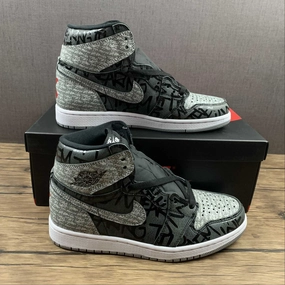 Air Jordan 1 Retro High OG Black Grey Treason (2021) 555088-036 Ready Anywhere Chill Walks