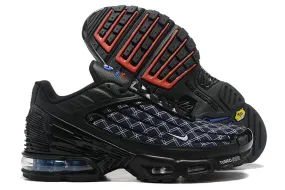 Air Max Plus 3 Saint-Denis 93 Black Blue Line Football DV3295-001 running in deserts supportive foam sole shoes