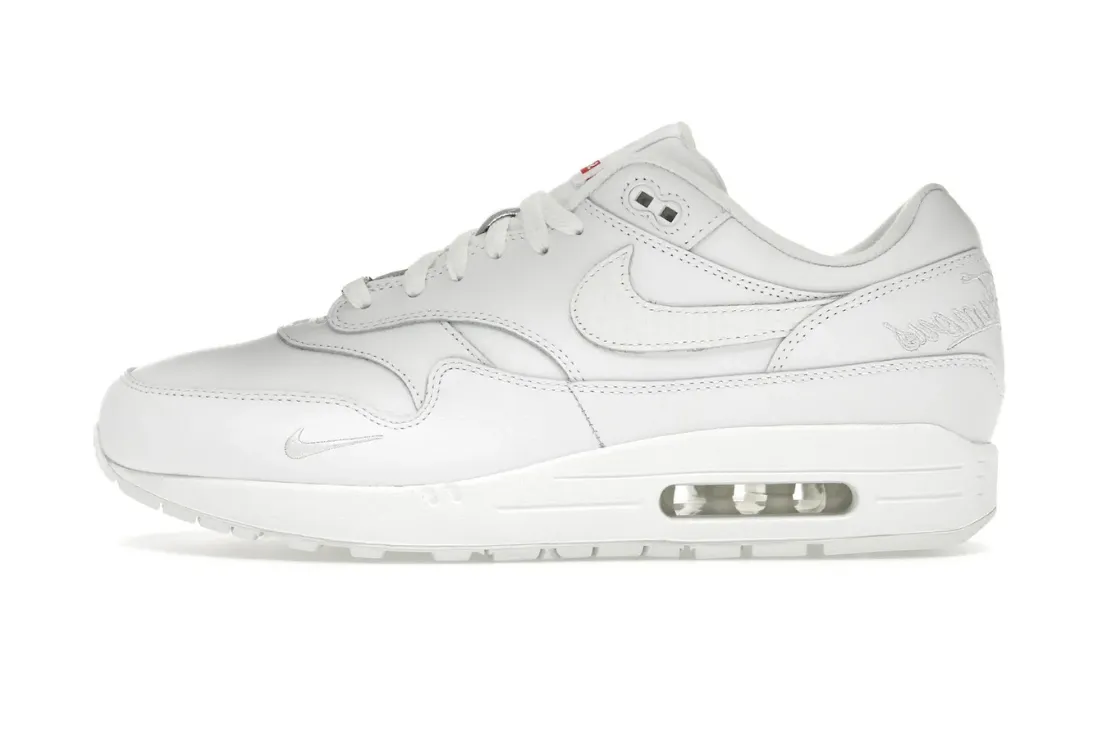 Comfortable ankle Nike Air Max 1 '87 SP Supreme Triple White
