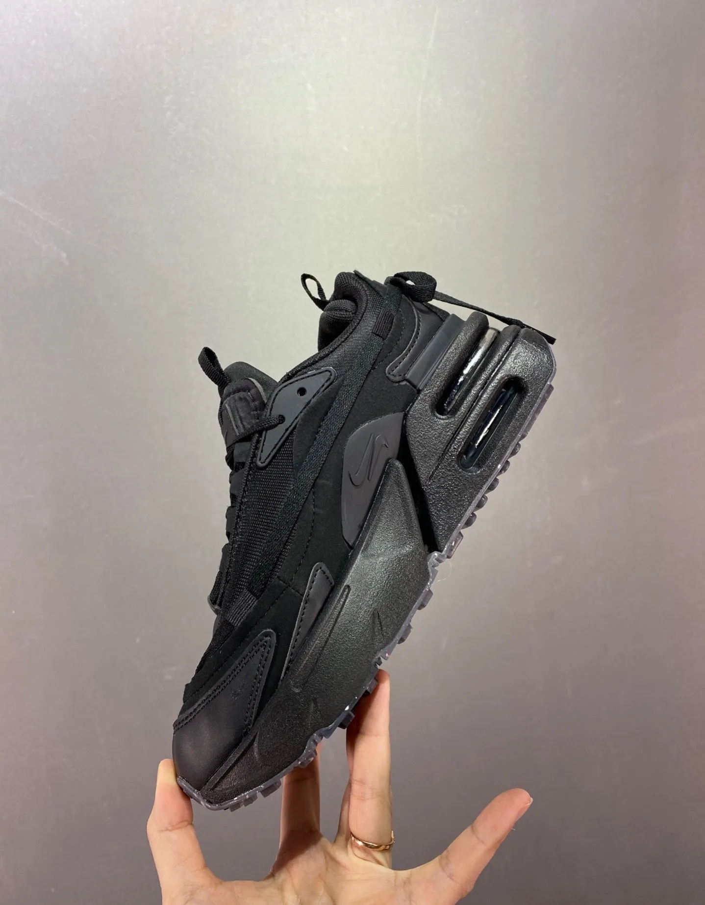 Air Max Furyosa Triple Black DH0531-010 gravel - path running shoes