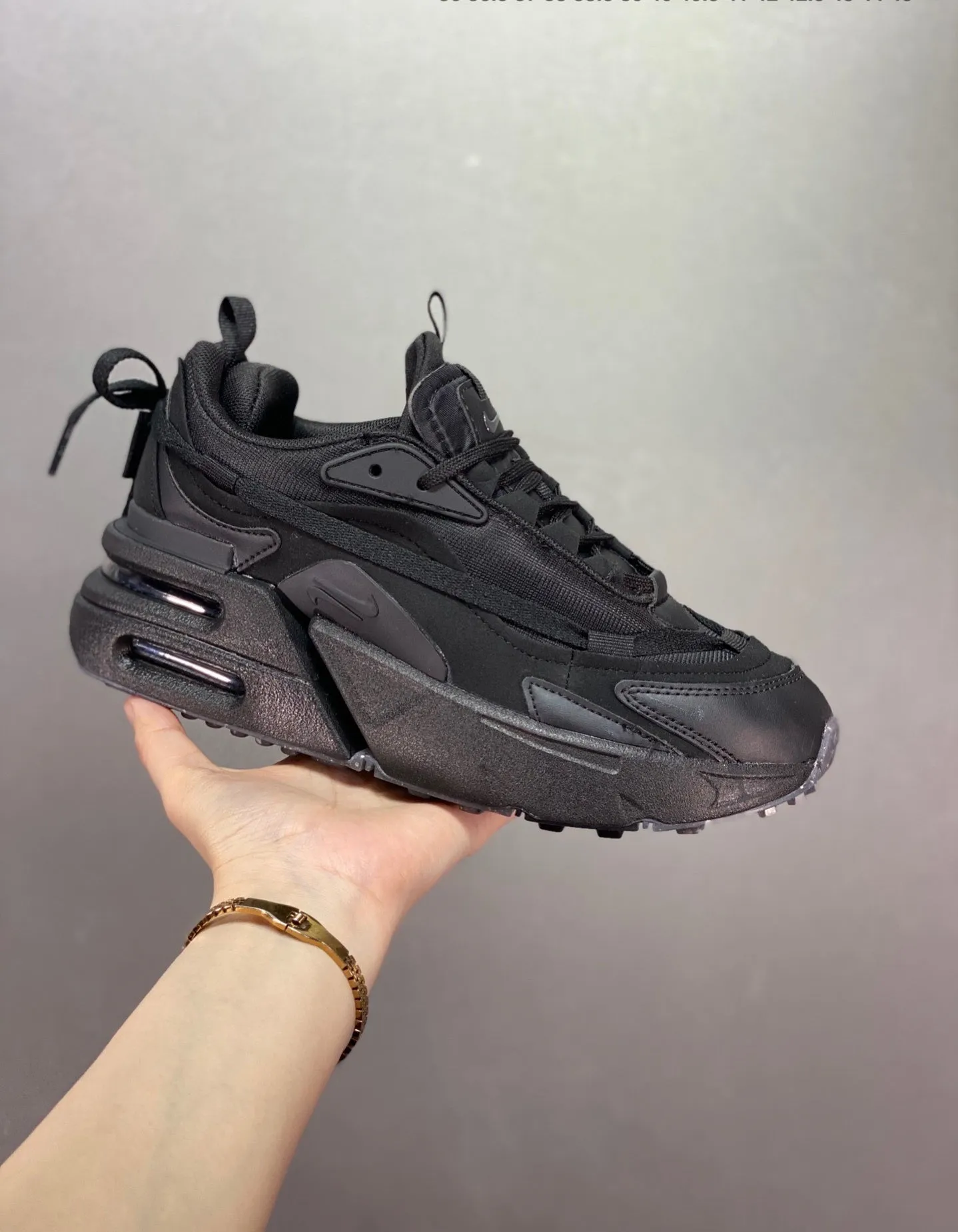 endurance training footwear inauguration - themed running option Air Max Furyosa Triple Black DH0531-010