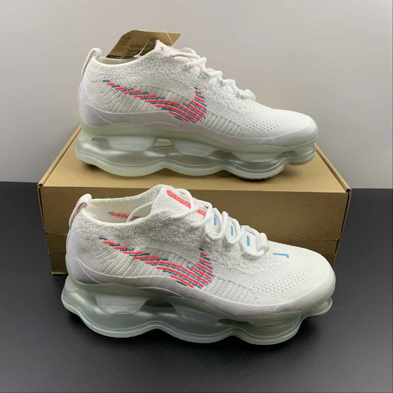 Lace Up running endurance training Air Max Scorpion FK White Lagoon Pulse Hot Punch DV7402-100