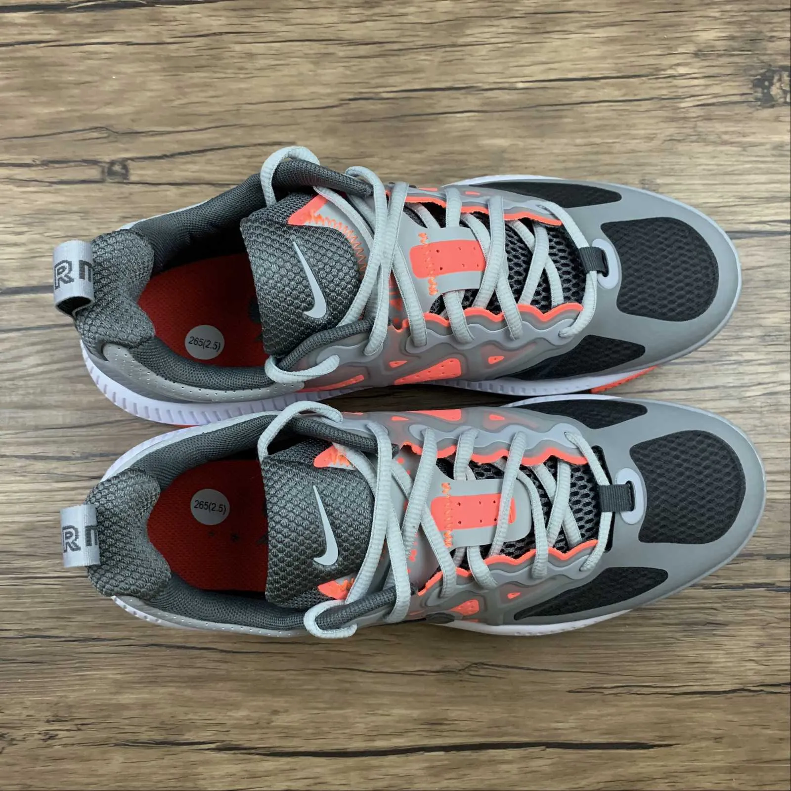 Air Max Genome Grey Black Orange cross - country capable