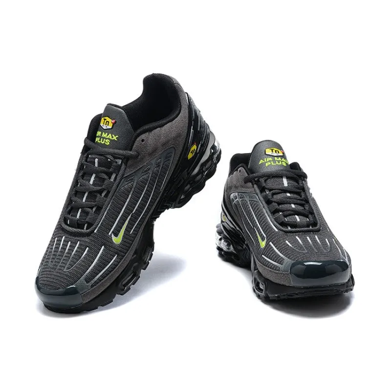 men Award-winning design Air Max Plus 3 Black Volt FQ2387-001