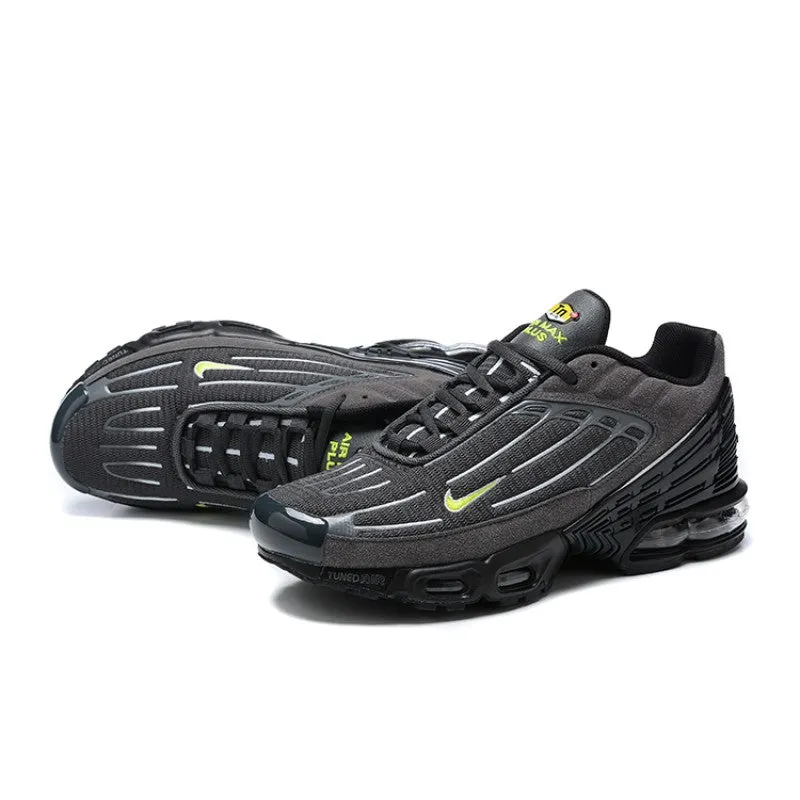 Air Max Plus 3 Black Volt FQ2387-001 heavy - use
