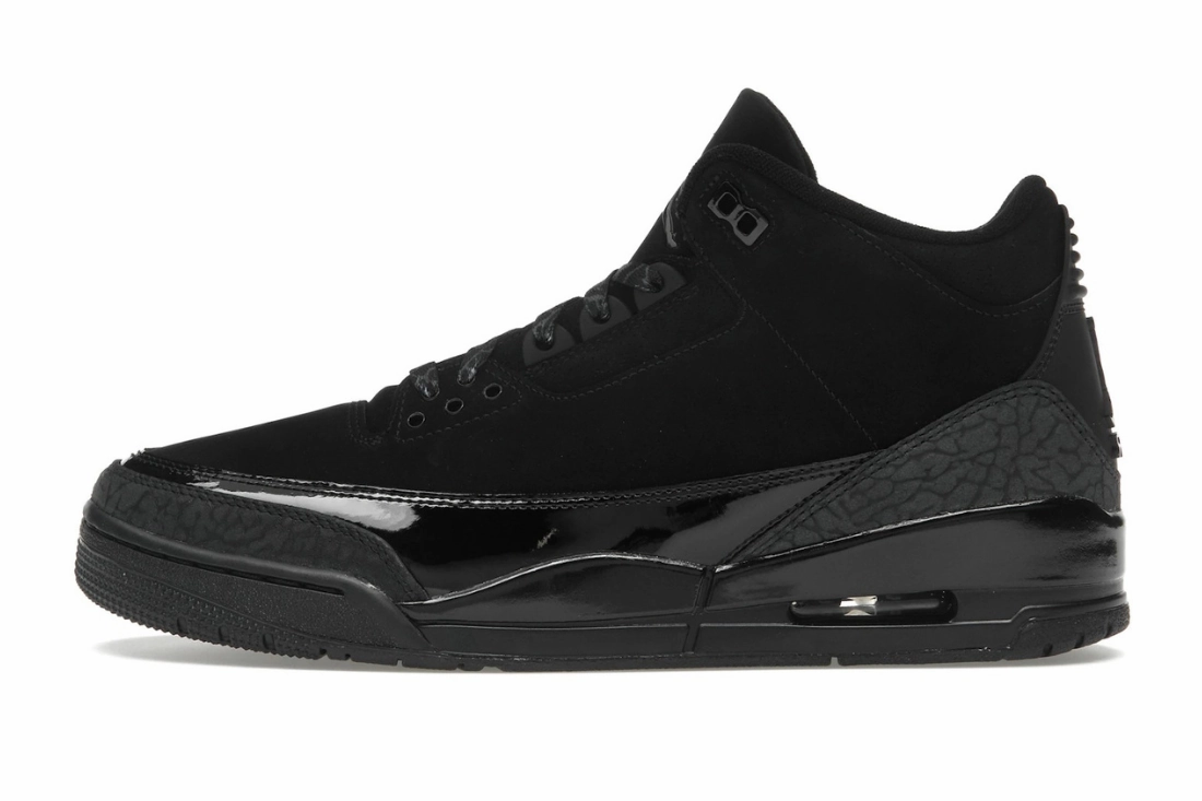 Air Jordan 3 Retro Black Cat (2025) Breathable Layer