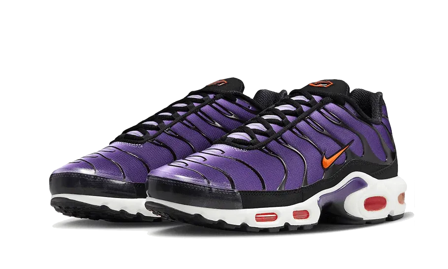Nike Air Max Plus OG Voltage Purple (2024) for sprints traction - enhanced shoe features