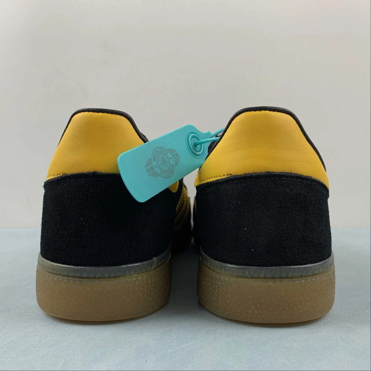 Adidas Handball Spezial Black Yellow FX5676 camouflage - design shoes