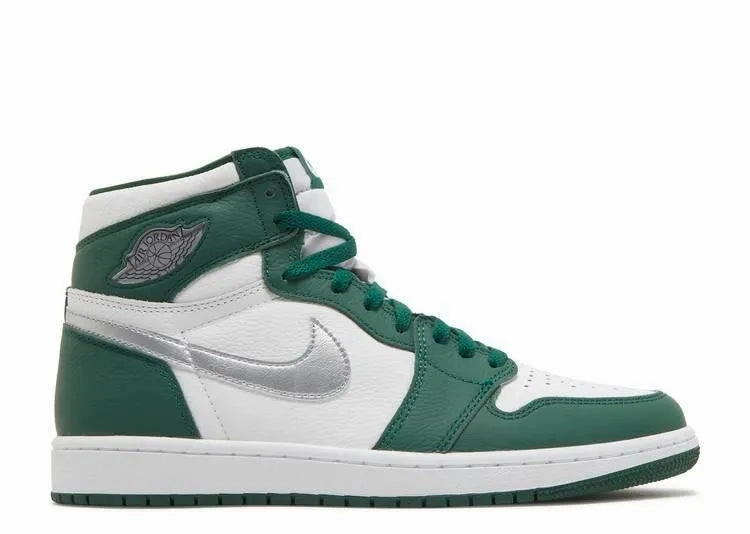 Air Jordan 1 High Gorge Green Collared Ankle
