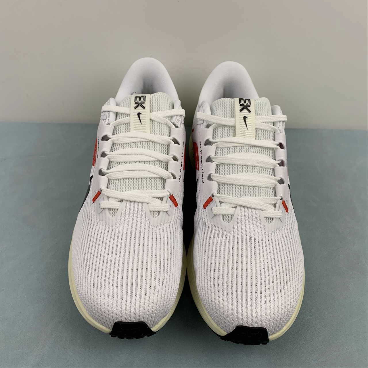 Comfortable Footbed Air Zoom Pegasus 40 White Warm Red Black FJ0686-100