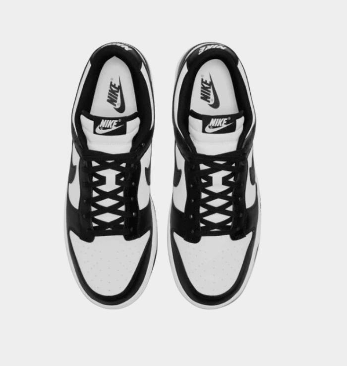 Adaptive Shape Nike Dunk Low Black White Panda