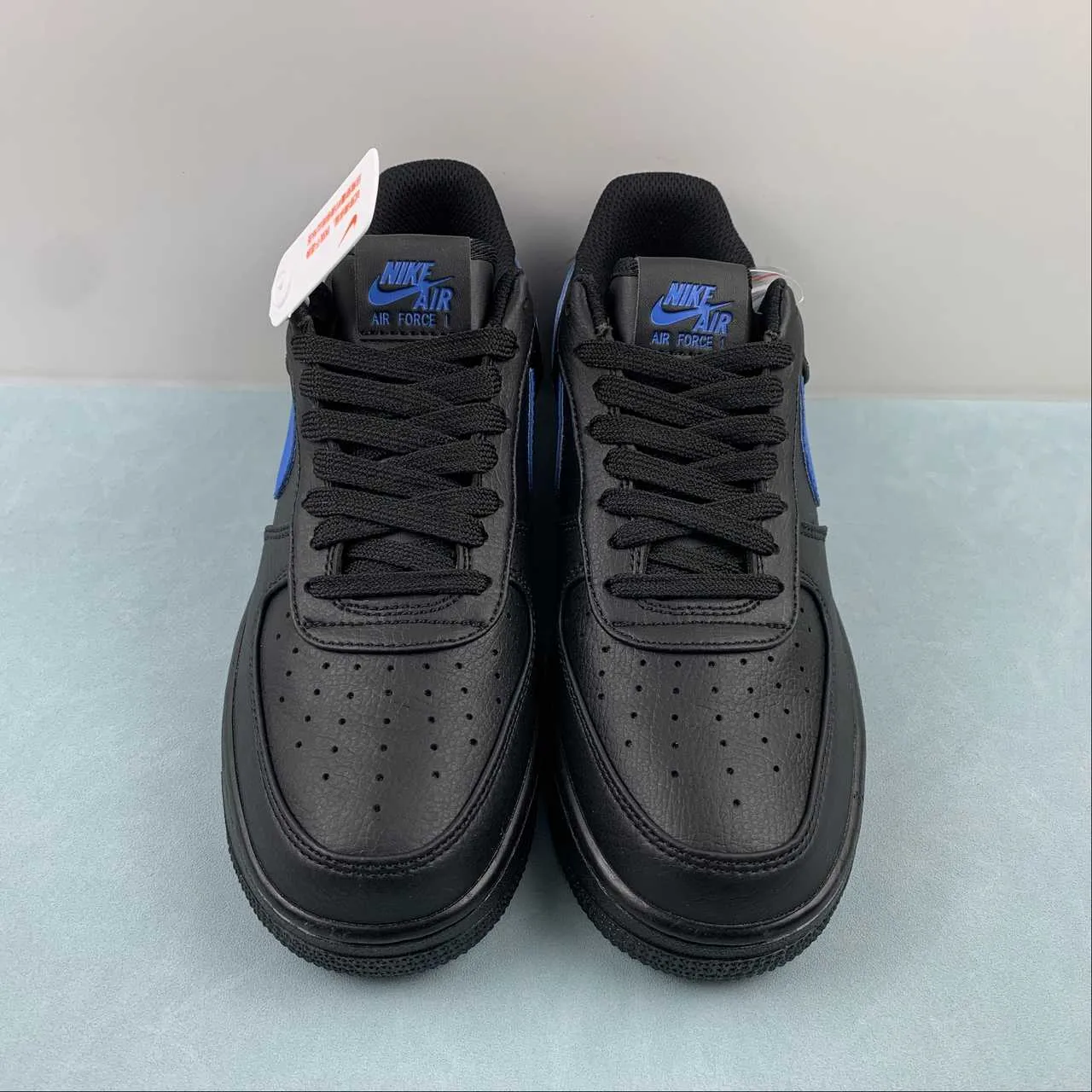 Air Force 1 07 Low Black Blue CI9553-021 Work Casual