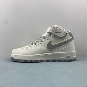 Air Force 1 07 Mid White Gray SH0235-522 Peak Jog