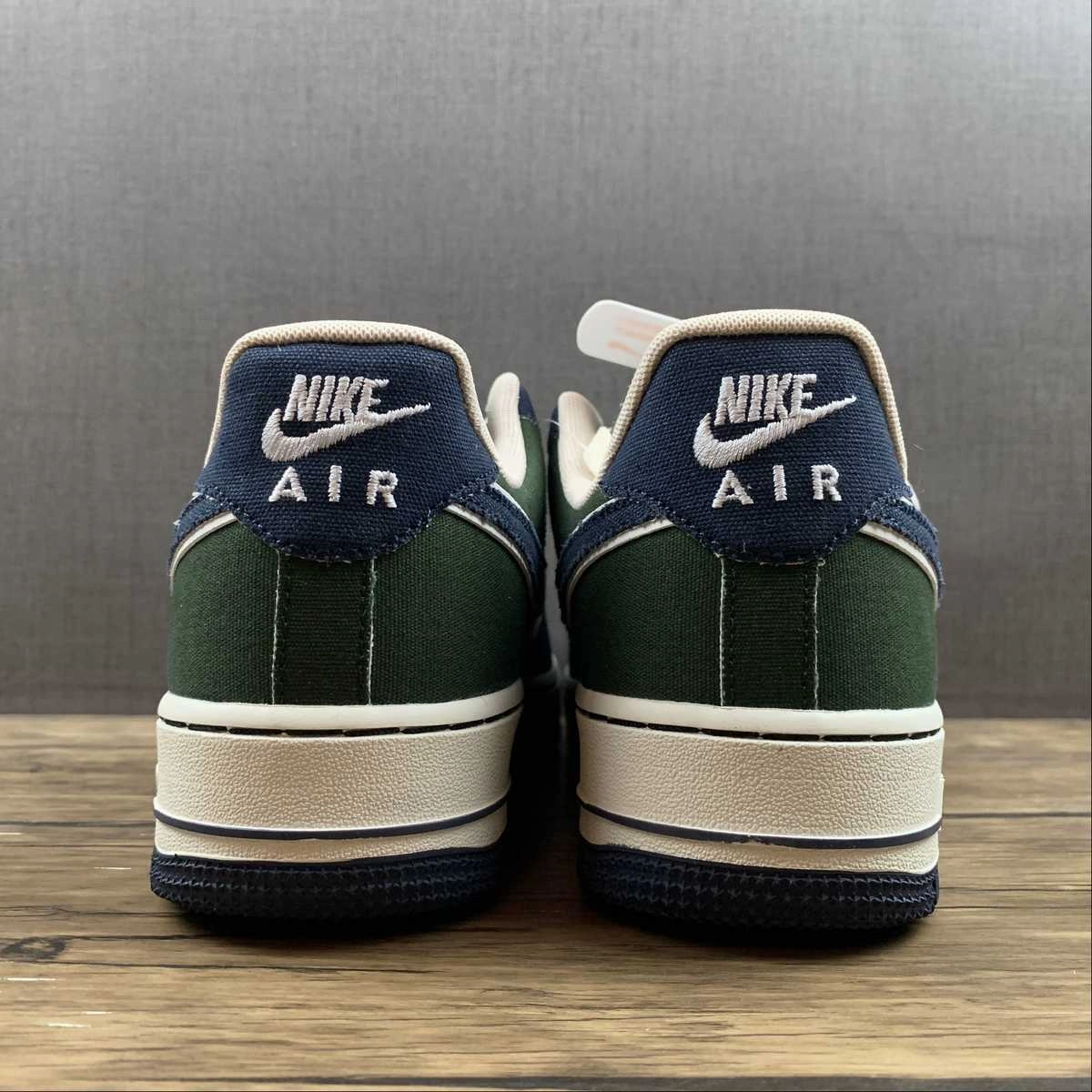 Comfortable to wear Pasture Run Air Force 1 07 Low White Midnight Navy Dark Green 315122-661