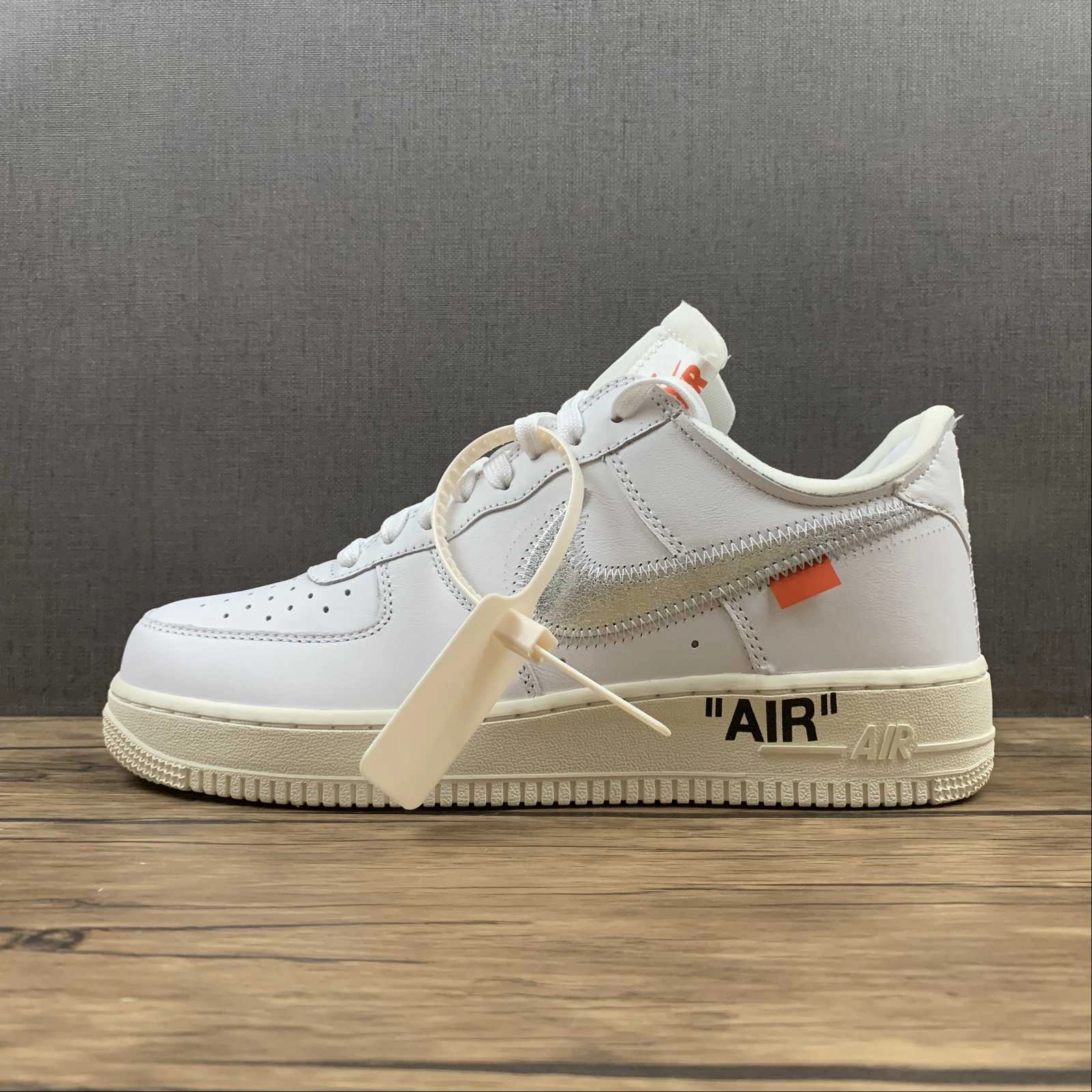 Everyday Outfit Practical Footwear Air Force 1 07 Off-White  White-Metallic Silver-Sail AO4297-100