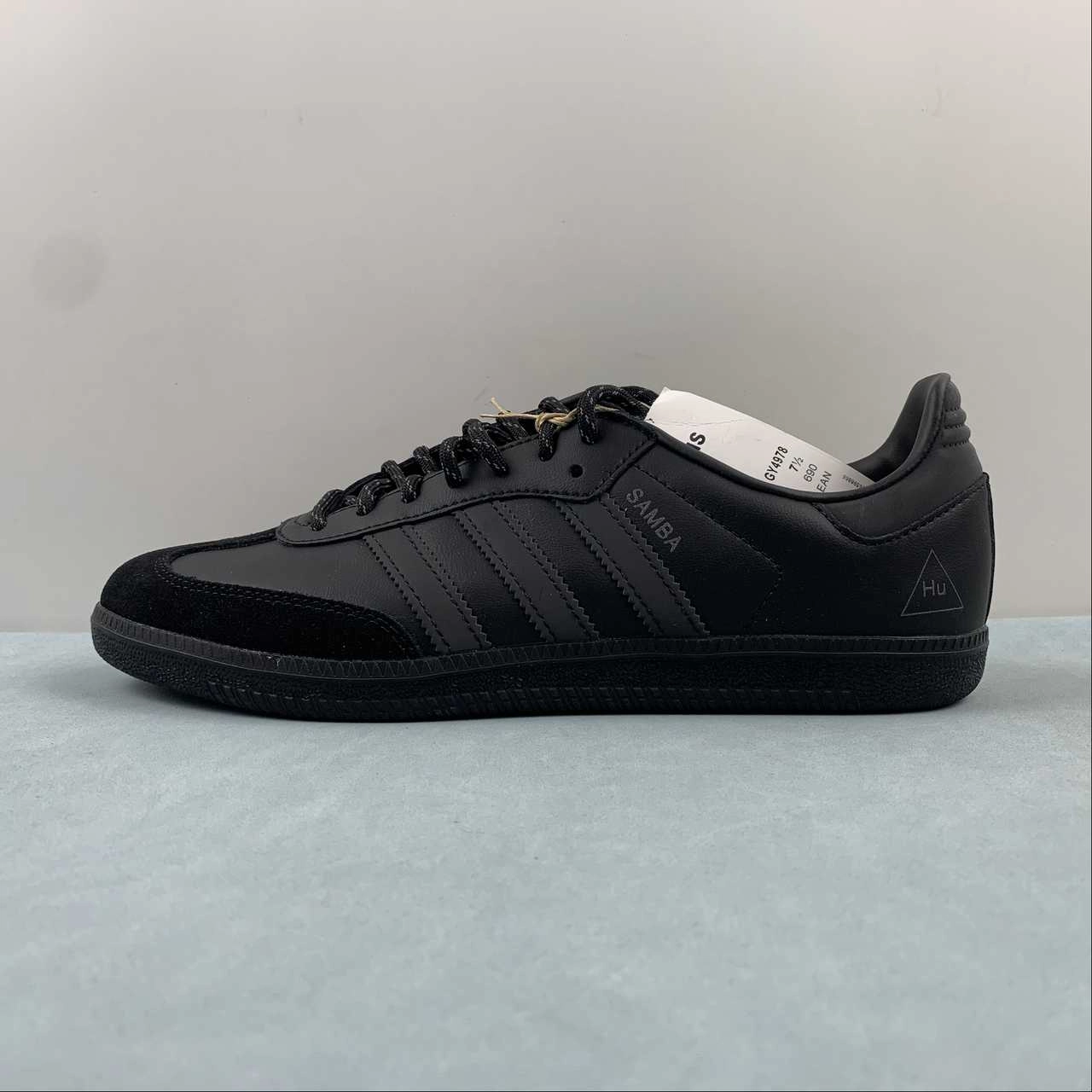Gold Shine Adidas Samba Pharrell Williams Core Black GY4978
