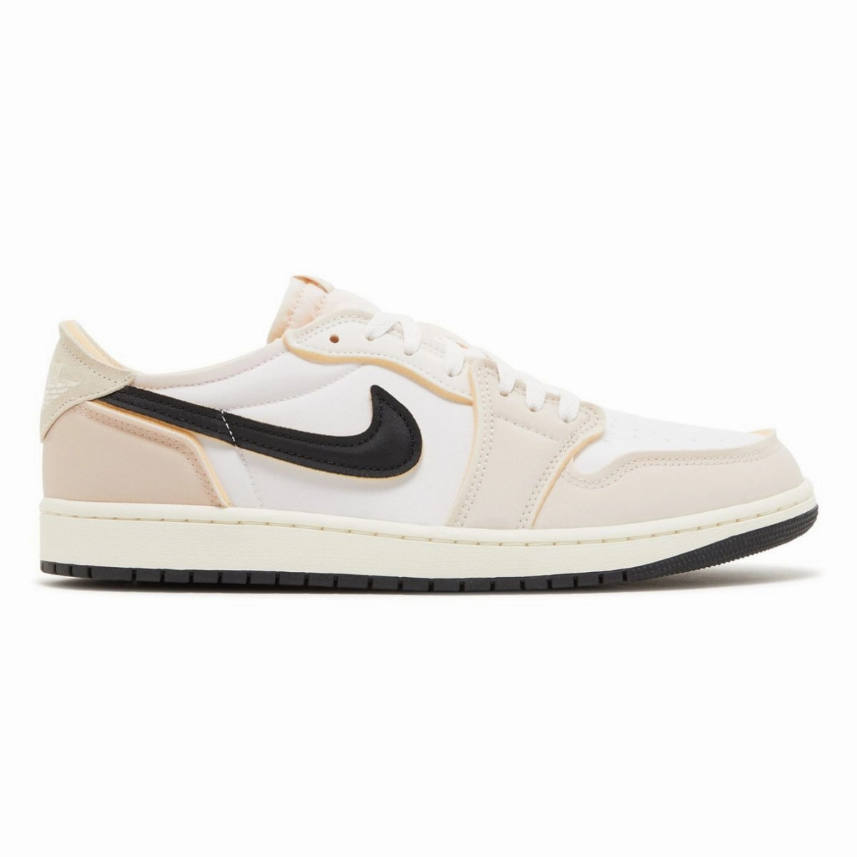 Nike Air Jordan 1 Retro Low OG EX Coconut Milk DV0982 100 Cushioned lining Soft Build