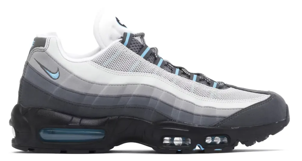 NIKE AIR MAX 95 BALTIC BLUE Soft - Touch anti - twist shoes