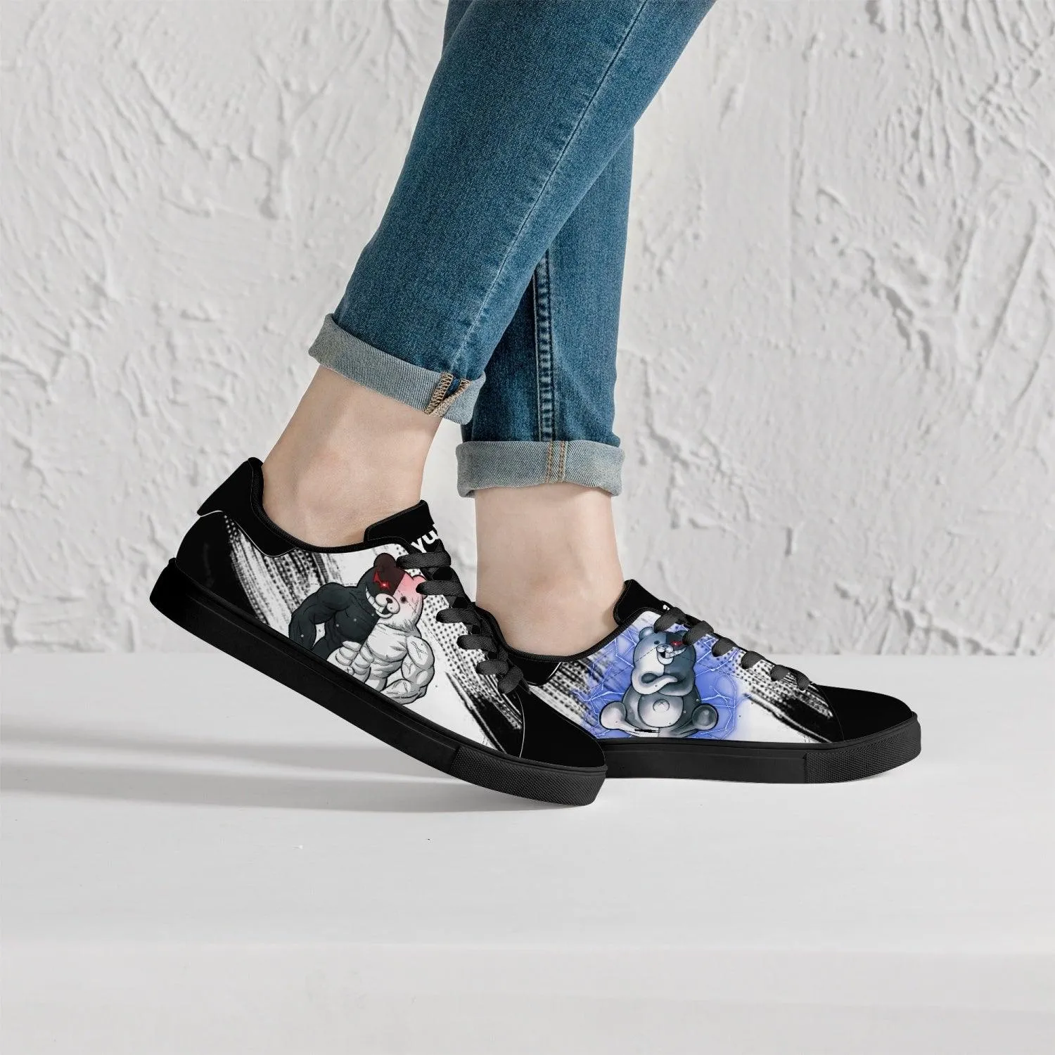 Danganronpa Monokuma Skate Anime Shoes