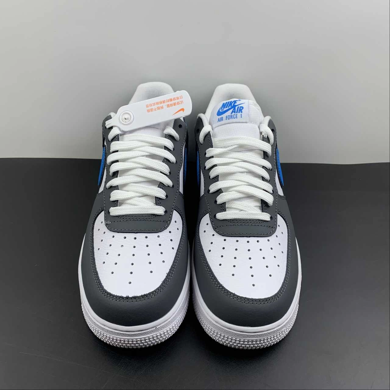 Cliff Path foam Air Force 1 Low White Mixes Grey Laser Blue FB3360-100