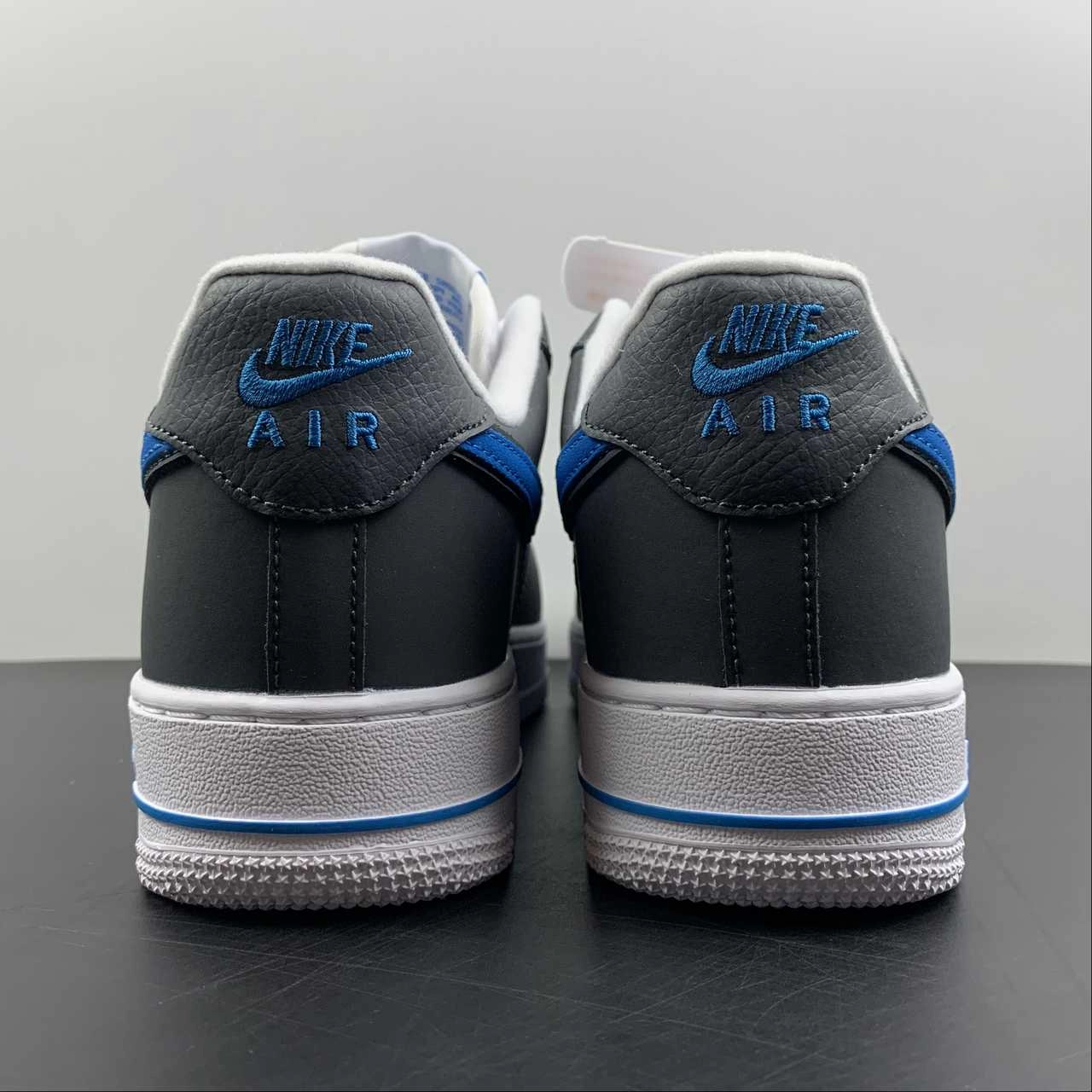Outdoor Walking Lift Step Air Force 1 Low White Mixes Grey Laser Blue FB3360-100