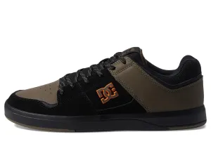 DC Cure Casual Low Top Skate Shoes Sneakers Black/Olive 10.5 D (M)